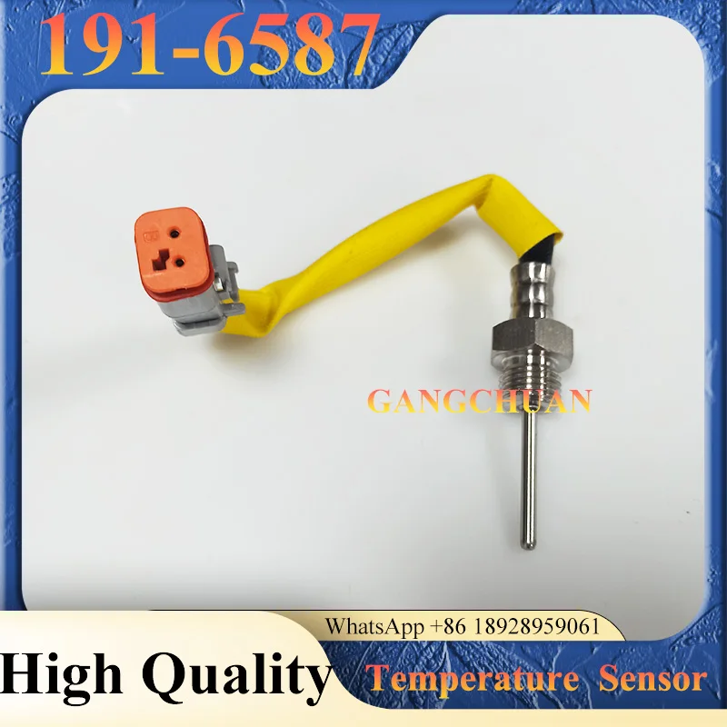 Hochwertiger Wassertemperatursensor 191-6587 1916587   für E322C E325C E330C Bagger Ersatzteile