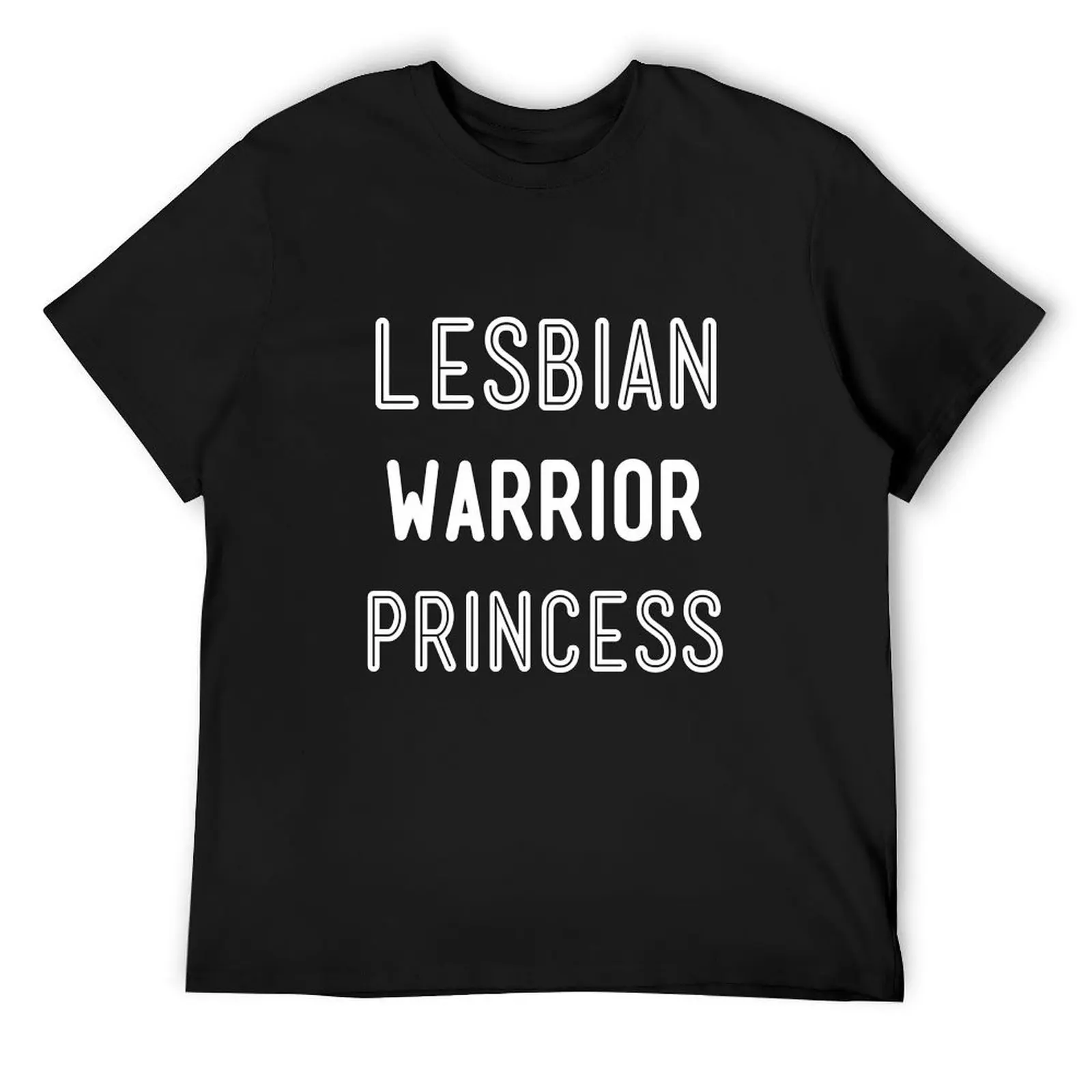 

Lesbian Warrior Princess T-Shirt anime t shirts vintage clothes basketball graphic tees t shirts for men pack