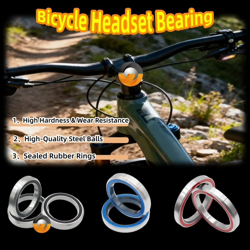 1Pcs MH-P25K 40x52x6.5mm（36°/45°） Headset Bearing Part Bicycle Steering Systems MH-P16 MH-P22 ACB518K MH-P08H7 MH-P09K MH-P15