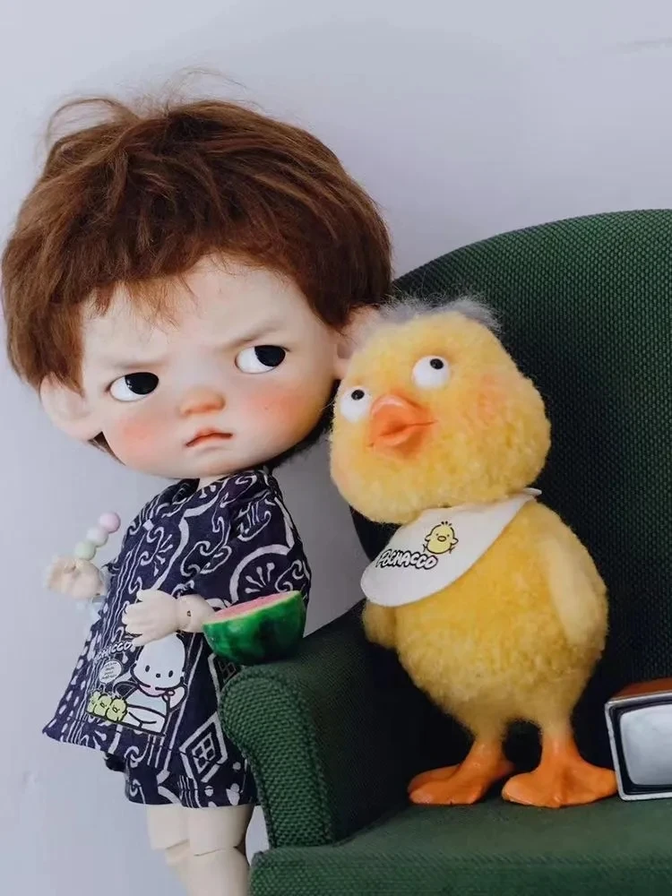 جديد القرن BJD دمية مخزن 1/6-xiaoxuanhua niuniu الراتنج لعبة نموذج الراتنج اكسسوارات لعبة ماكياج في المخزون شحن مجاني