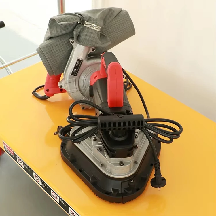 Handheld Three Head Grinding Disc Ground Grinder Concrete Surface Grinder Dust Free Polishing Grinder