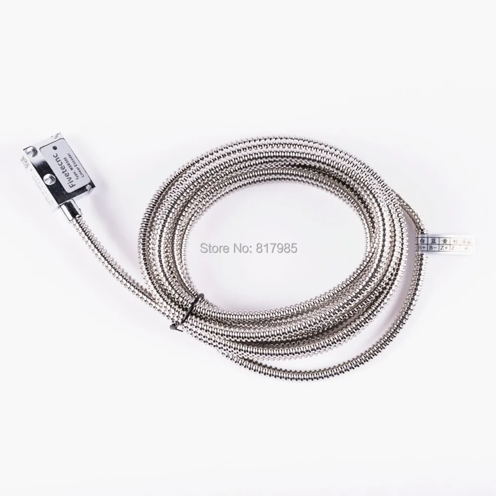 Imagem -06 - Encoder Magnético do Ímã da Tira 0.001 mm da Fita do Sensor 5v24v Mais mm da Precisão Alta 1um com Cabo de Medidores