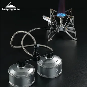 Zbiornik paliwa Rura łącząca Campingmoon Z16 Z17 50/100cm Camping Outdoor Ładowanie Zbiornik gazu Akcesoria do kuchenki