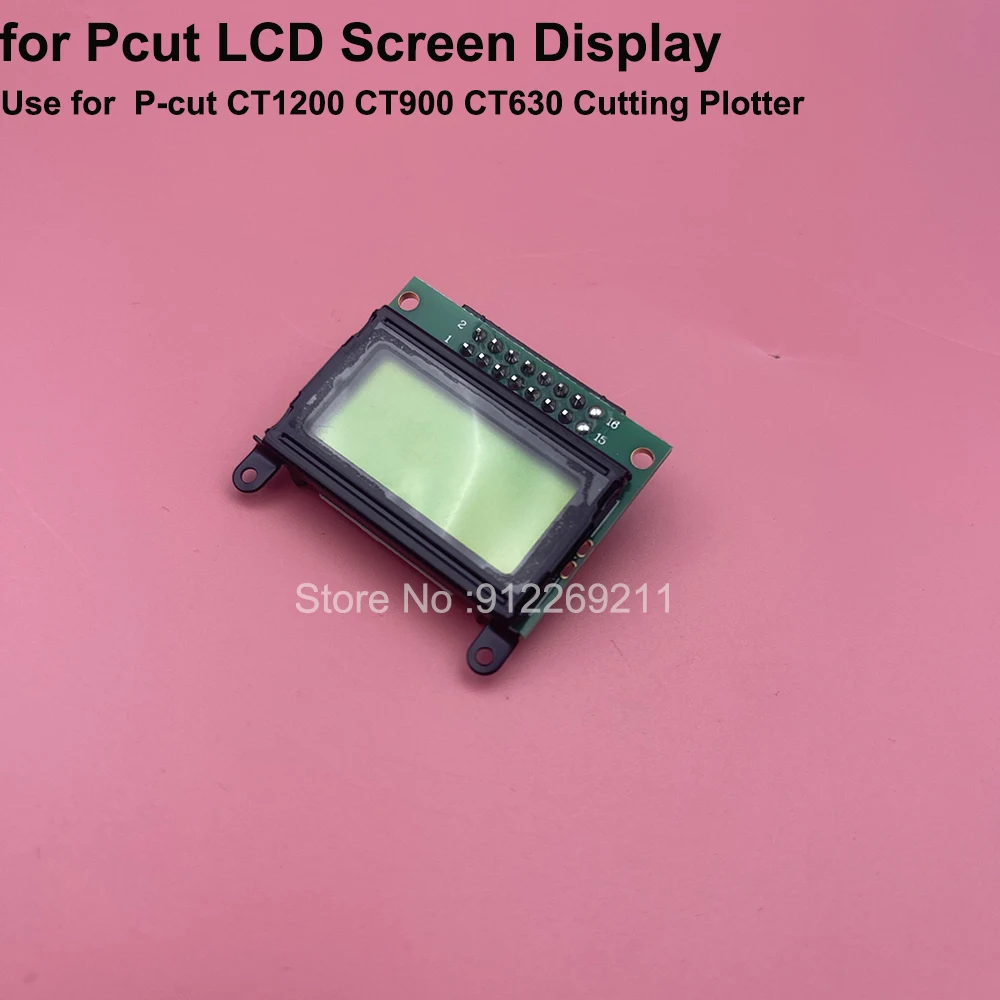 Vinyl cutting printer P-cut LCD screen display for Pcut CT1200 CT630 CT900 control panel P CUT CT-1200 LCD display board  2pc