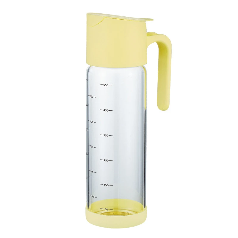 

550ML With Handle Automatic 0pening Closing Condiment Bottle Vinegar Jug Household Soy Sauce Bottle Pouring Oil Bottle