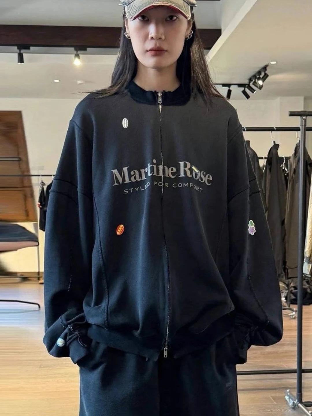 

Мужская бейсбольная куртка Waed Round Ne Jaet в американском уличном стиле с буквенным принтом, толстовка в стиле High Street Vibe, верхняя одежда