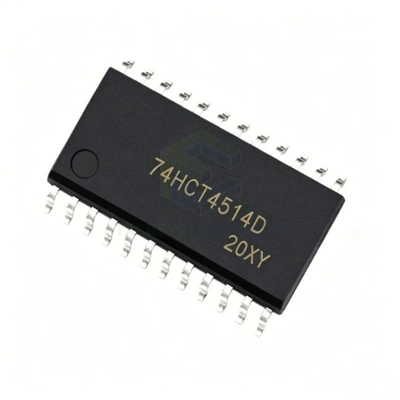 2pcs 74HCT4514D SOIC-24-300mil Multiplexer