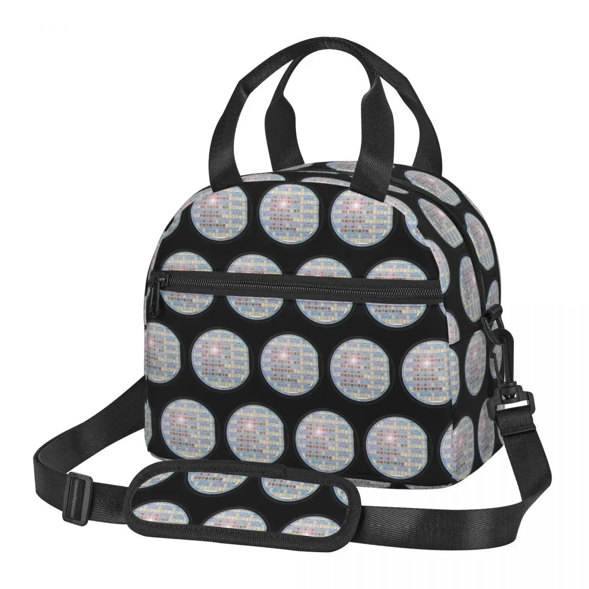 Silicon Chips On A Wafer Insulated Lunch Bag for School Picnic Storage Food Boxes Container Cooler Thermal Lunch Box Tote
