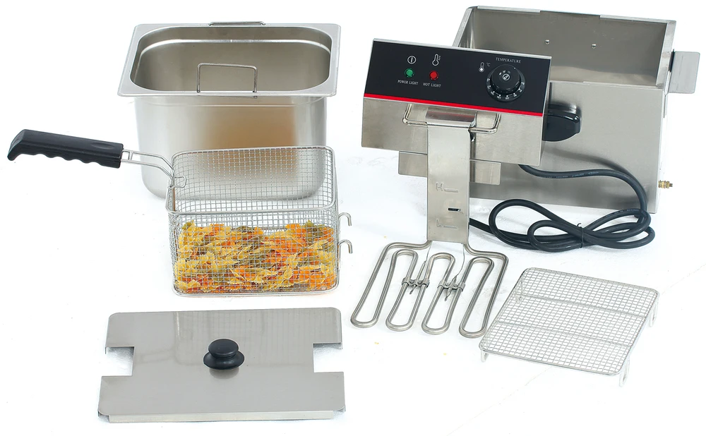 Stylish Commercial Table Top Electric Deep Fryer Machine/Automatic Fryer Machine Catering Equipment
