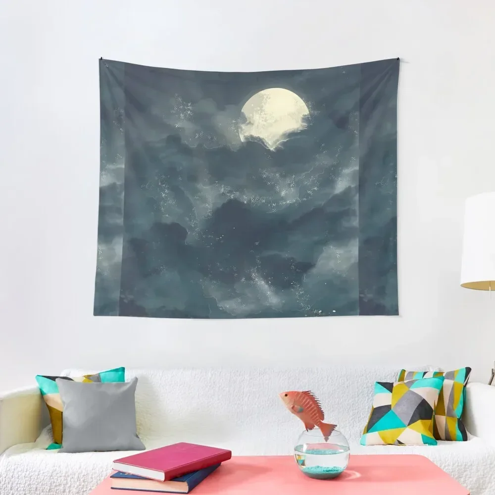 

Under Moonlight - starlight moonlight Tapestry Decoration Room Bedroom Decor Decoration Wall Bedroom Deco Tapestry