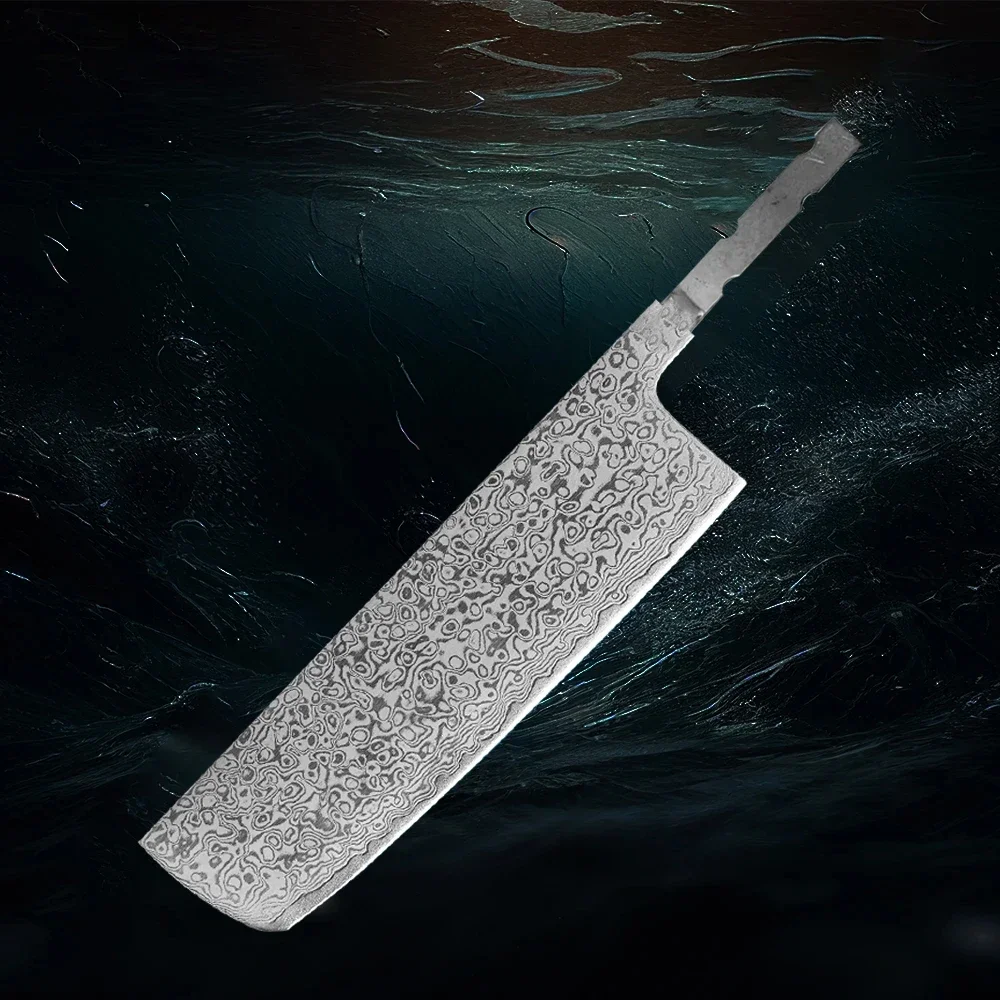 

Custom Kitchen Chef Knife Blade Handmade Forging OEM/ODM Foundry Production Custom LogoReal Damascus Steel Knife Blank DIY