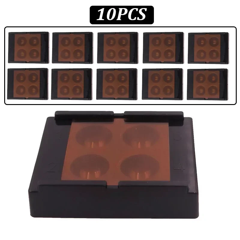 

10box Teeth Patch Box For Dental Veneer Shading Light Dental Membrane Tooth Storage Container