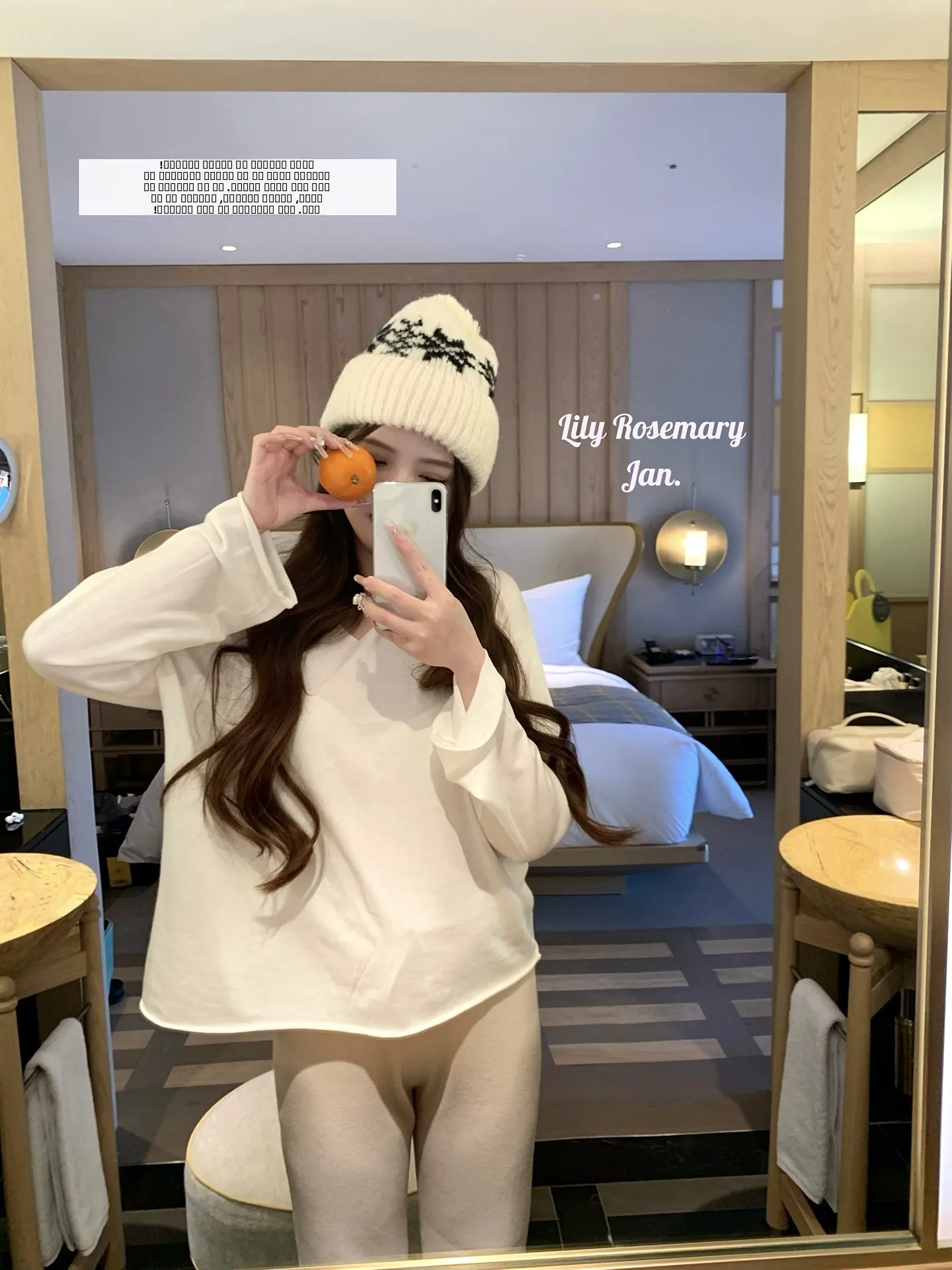 

Lily Rosemary Wed Lazy Silk Wool Long Sve T-irt Two Colors Casual Loose Fit Knitted V-Ne Regular Length Ladies Top