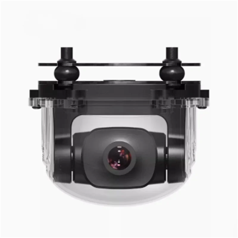 Ultra wide angle FPV drone PTZ camera, single axis pitch inverted mode