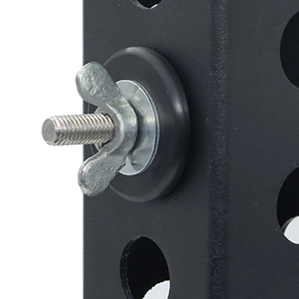 Stainless Steel Resistance Band Anchor For Power Cage Racks 16-26mm Hole Size Hand Tightened Nut Fitness Accessories