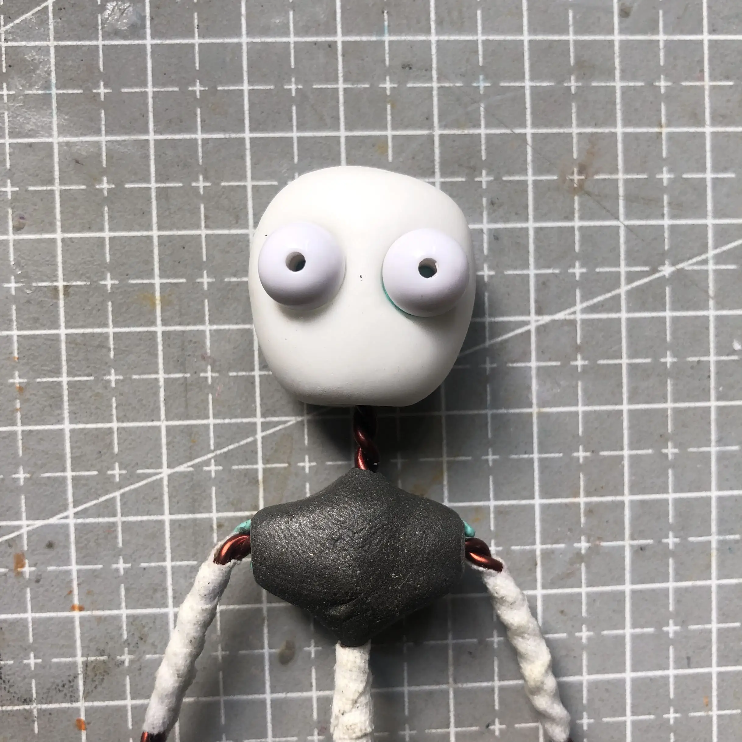 Simple skeleton/aluminum wire skeleton/animation doll production/metal skeleton/original/customized