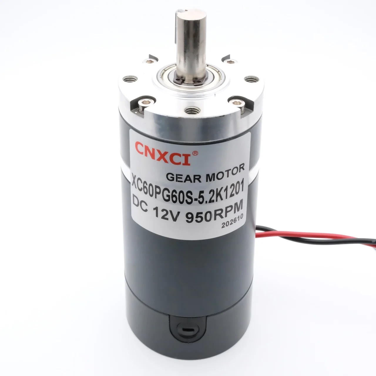 Image of 60 mm gebürsteter Planetengetriebe-Gleichstrommotor, 12 V, 24 V, CW/CCW, hohes Drehmoment, 60PG60S-Welle, 12 mm Keilnutmotor
