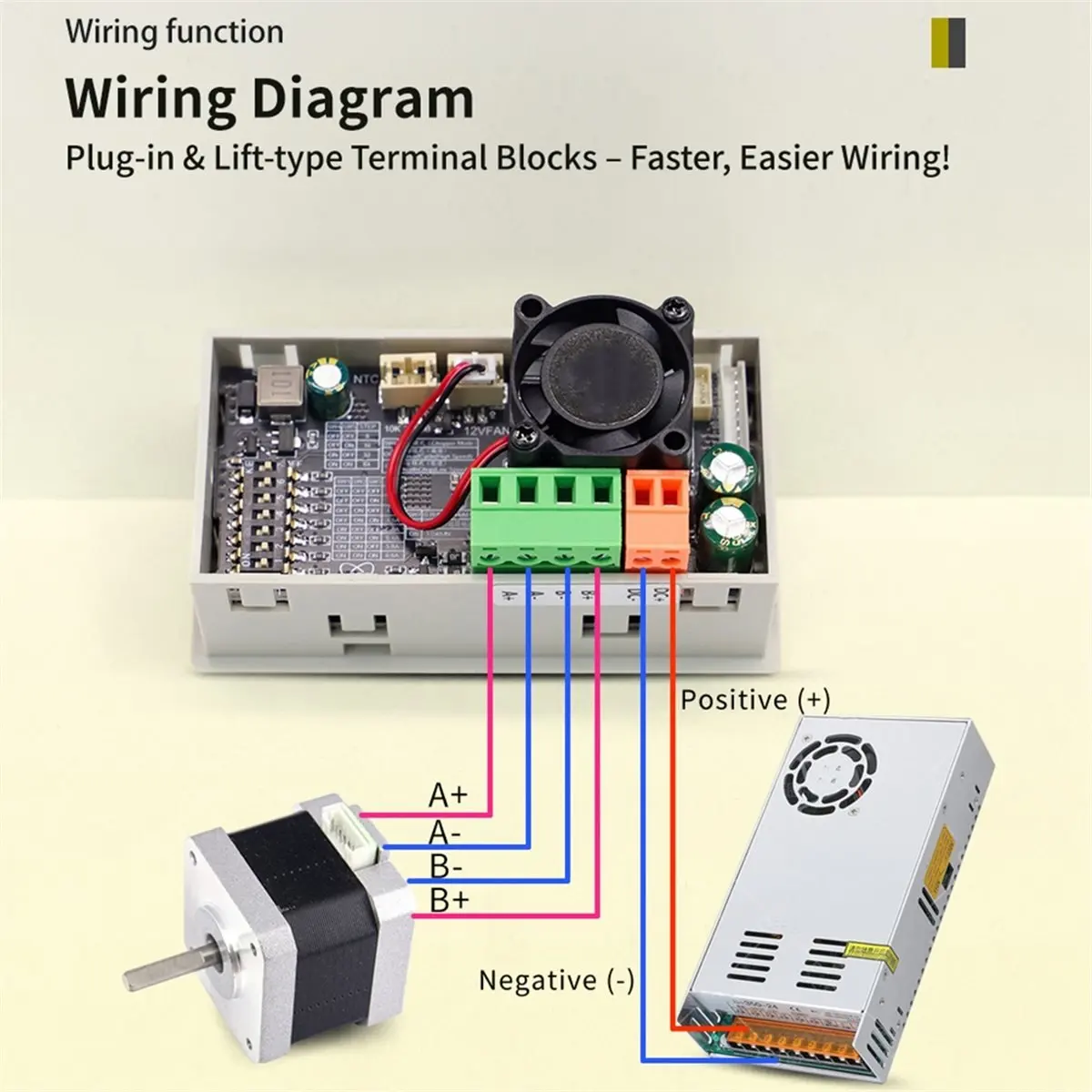 Zuverlässig – XY-SMD6-Schrittmotor 42 57, Vorwärts- und Rückwärtssteuerung, Treiberwinkel, Impulsgeschwindigkeit, SPS, serielle Schnittstelle, Kommunikation 6,6 A