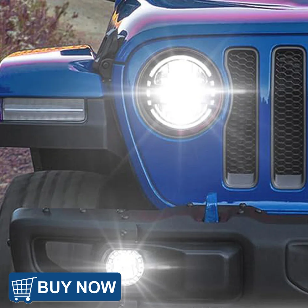 For Jeep Wrangler 2018-2024 Car Headlights Assembly Upgrade Start Animation High Quality LED Projector lens Tool Accessories