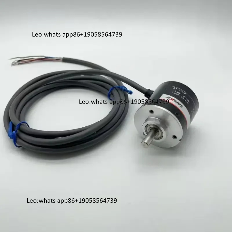 Encoder Rotativo Incremental Série GOS40A, Diâmetro Externo de 40mm, Eixo Sólido de 6mm, DC10.8-26.4V, Resolução Média 800-2048PPR