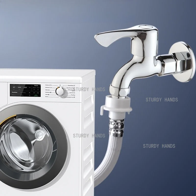 1pc Metal Quarter Internal Thread Faucet, Kitchen Single Hole Single Cooling Faucet, Basin Faucet,Household Hardware Accessories