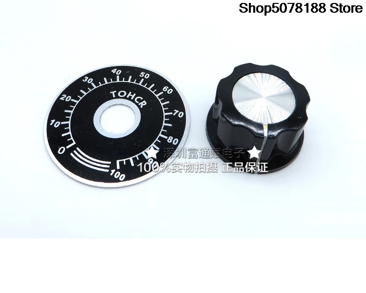 TOCOS dedicated RV24 RV30 WH118 single turn potentiometer knob with dial digital Angle display