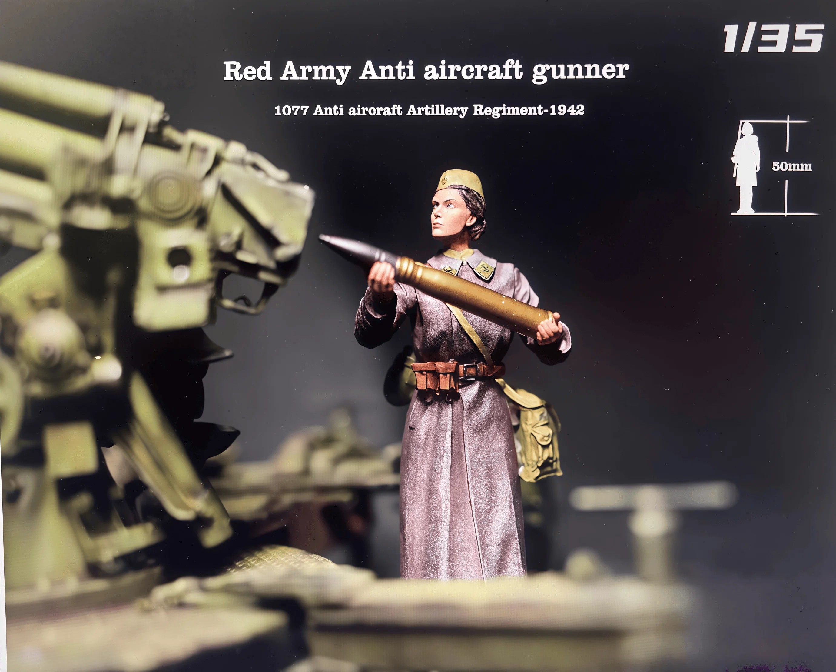

1/35 Casting Resin Model Assembly Kit, GK, Resin Soldier Model, Unpainted, Needs To Be Assembled
