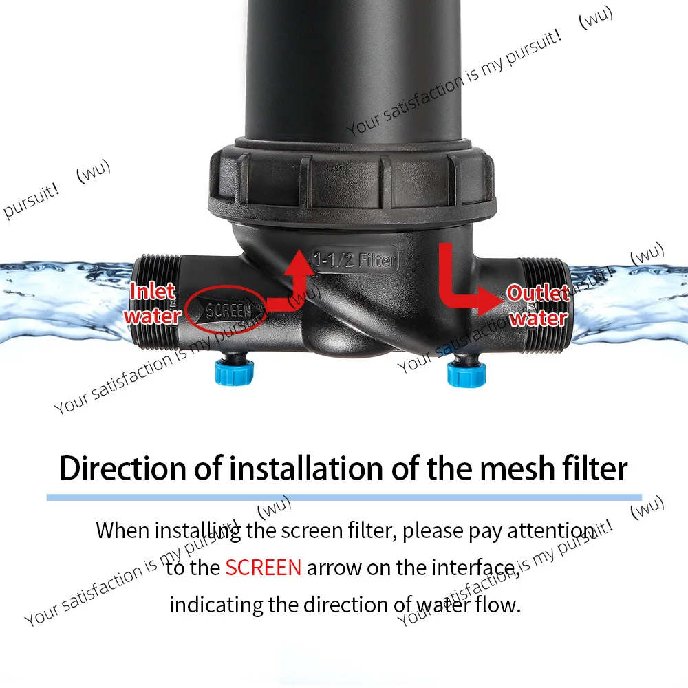 T-Filters for Agricultural Greenhouse Drip Irrigation and Garden Water Filtration - Efficient Water Management System