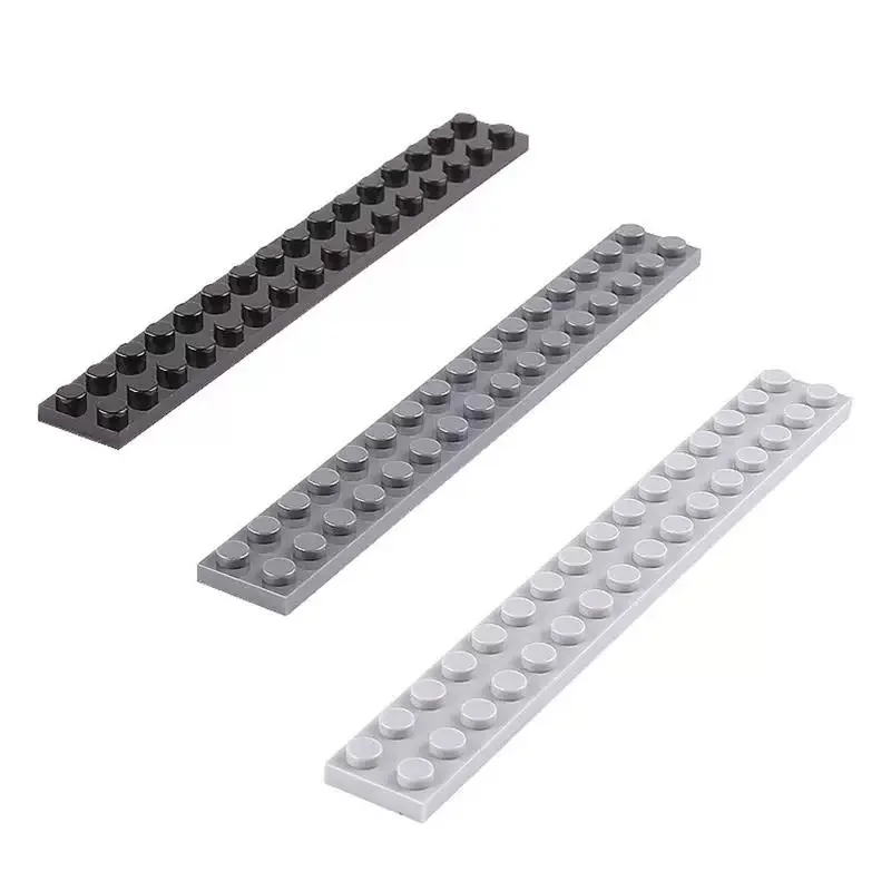 20PCS PLATE 2x16 Compatible with 4282 Plate Self-Locking Bricks Building Blocks Toys Accessories