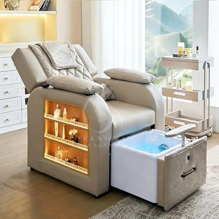 Manicure Storage Silla De Pedicura Salon Massage Fauteuil Luxury Pedicure Spa Chair