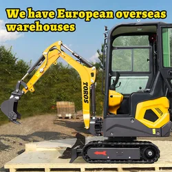 Mini Inoler Digger Mini EbJohannesburg, Petit fabricant chinois, Vente personnalisée, Prix d'usine, 1.2 tonnes, 1000 kg