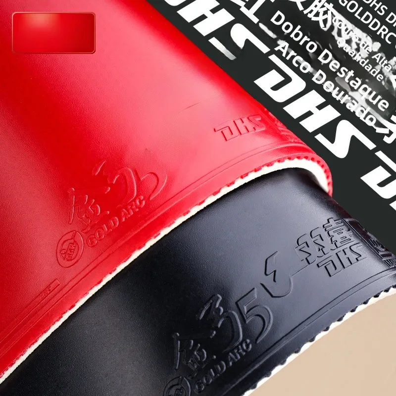 raquette-de-tennis-de-table-red-double-happiness-gold-bow-5-series-caoutchouc-eponge-type-attaque-energie-interne-eponge-pour-balles-de-tennis-de-table