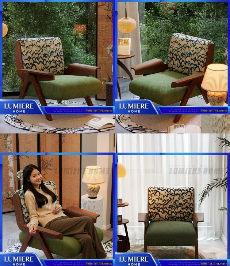 

Винтажный стиль, деревянное кресло с принтом зебры для гостиной, балкона, кафе, уютное одноместное кресло в стиле ретро, французский дизайн, акцент