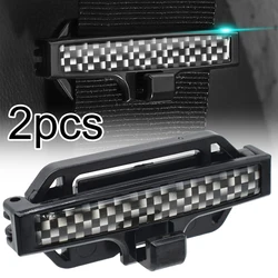 2pcs Car Seat Belt Clips Non-slip Seatbelt Adjuster Buckle Adjustable Safety Belt Stopper Clamp Retainer Fixed Clip Auto Styling