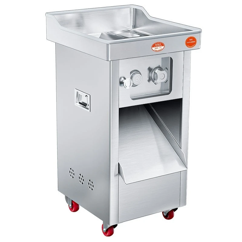 

Commercial shredder, vegetable slicing electric high-power stainless steel multi-functional meat shop meat cutter