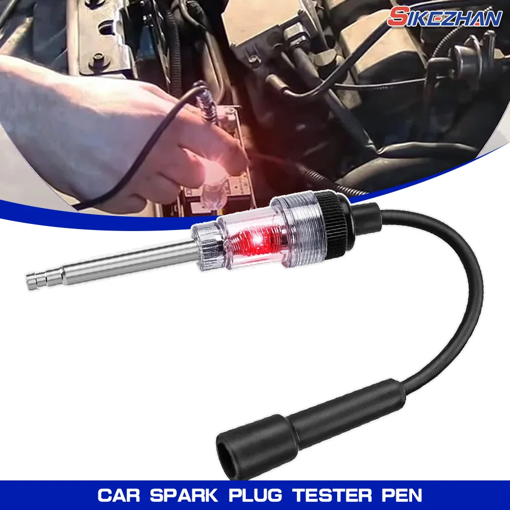 سيارة شرارة التوصيل تستر القلم الإشعال لفائف تستر أداة السيارات مدقق الكاشف السيارات نظام الإشعال تستر السيارات الإشعال