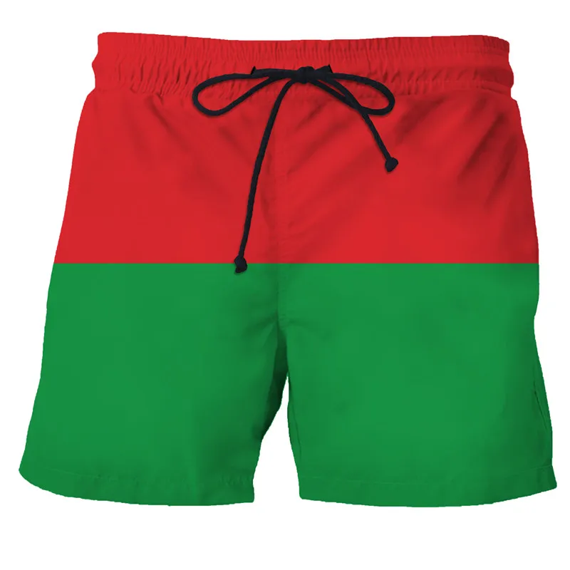 Pantalones cortos de baño con bandera de España para hombre, bañador deportivo para tabla de surf 3d, pantalones cortos de playa para niño