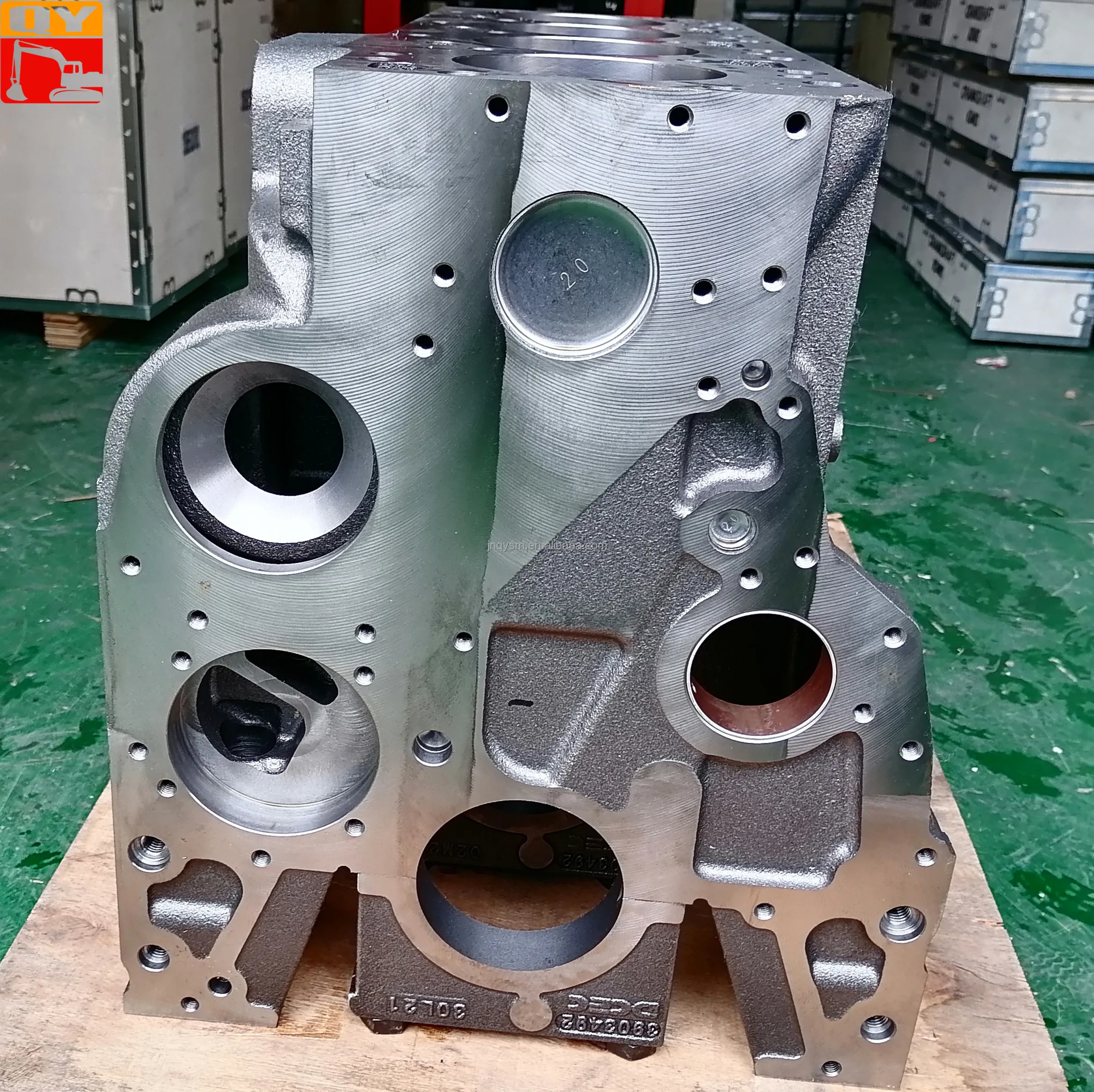 China  Factory  4D102  Engine Cylinder Block 6731-21-1130 6731211130 Cylinder Block for Excavator