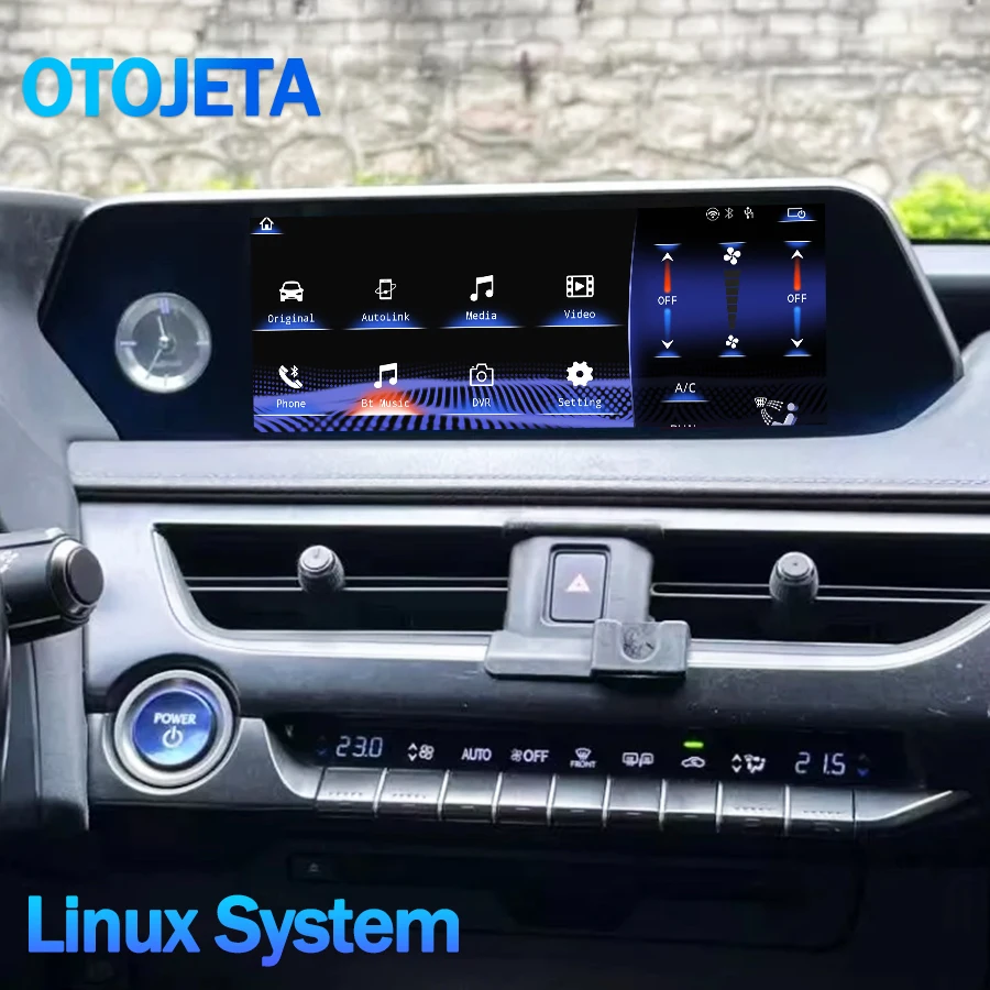 10.25inch Linux Car Radio For Lexus UX 2019 Wireless CarPlay Multimedia Video Player Screen Android Auto GPS Navigation