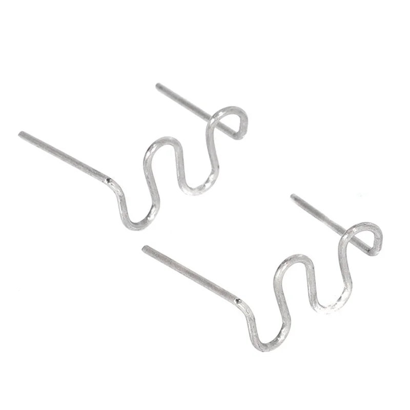 

ABWP-3000Pcs 0.6Mm S Wave Staples For Car Bumper Bodywork Plastic Stapler Repair Kit 0.6Mm Wave Staples Soldering Tools