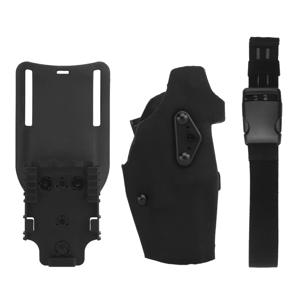 

Glock Pistol Holster G17 Kydex With Drop Leg QLS Quick-draw Platform for Hunting Militarily Airsoft Mag Tactical Accessories