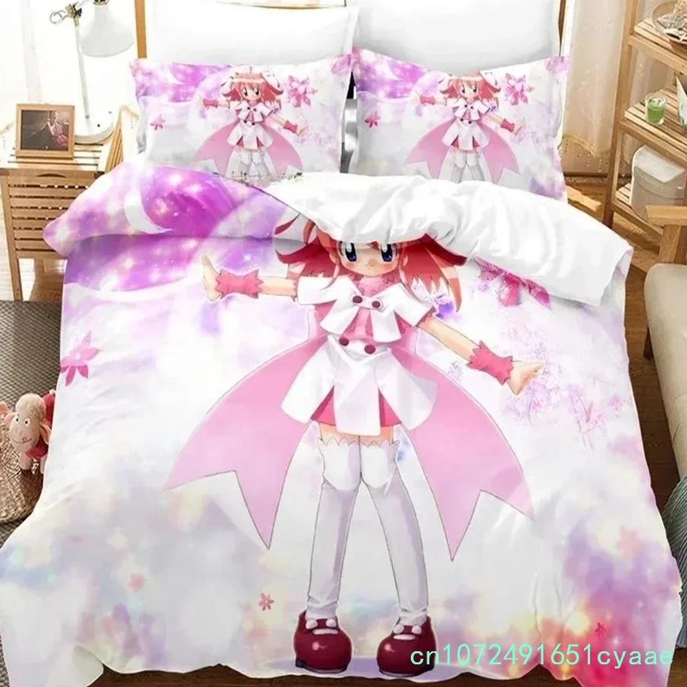 3D Printing Anime Kawaii Girls Rizelmine Bedding Set Bedroom Soft Modern Bedspreads Comefortable Duvet Cover Quilt Pillowcase