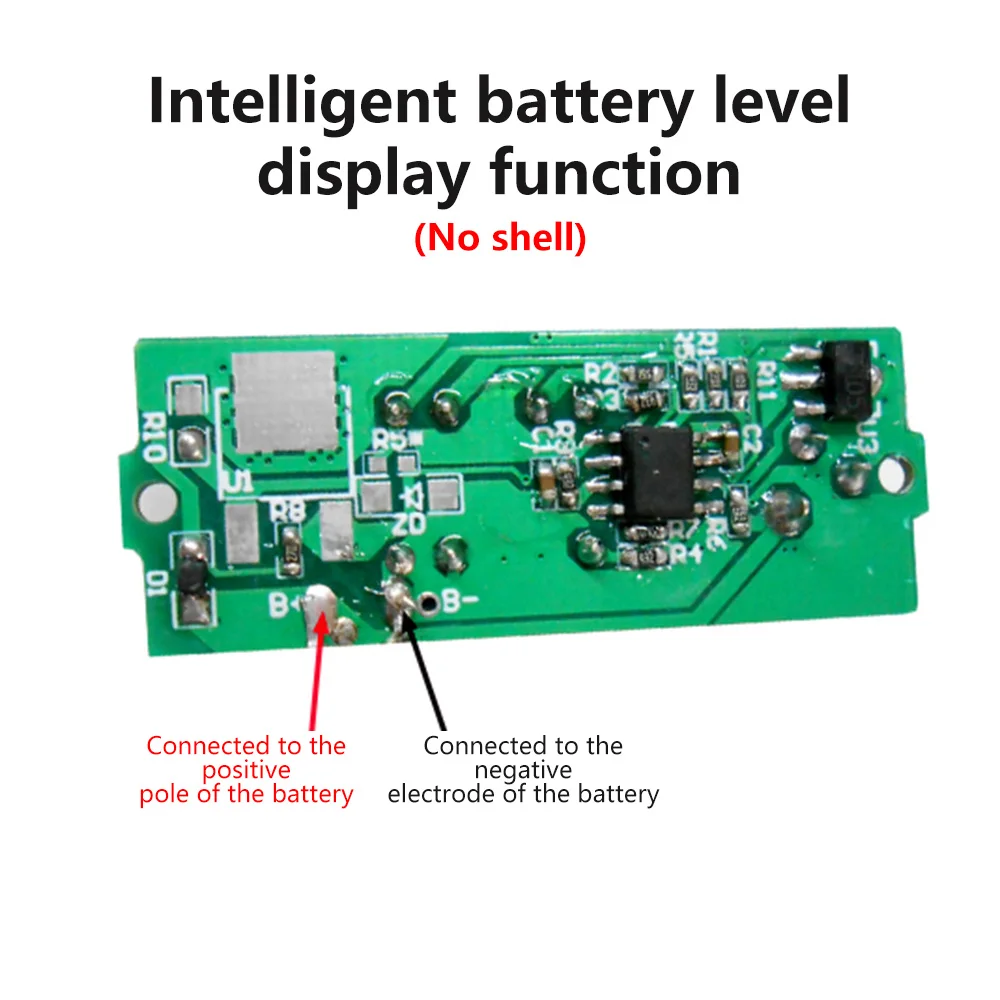 Li-ion Módulo Indicador Capacidade Bateria De Lítio, 4.2V Display, veículo elétrico Battery Power Tester, único 3.7V, 1S, 2S, 3S, 4S, 5S