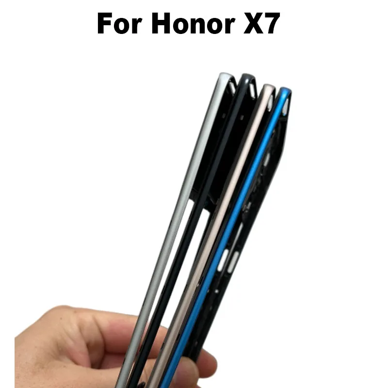 Middle Frame For Huawei Honor X7 Front Bezel Back Lcd Housing Holder Rear Plate Chassis CMA-LX2