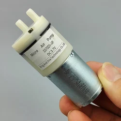 DC 3.7V 5V Mini 370 Motor Vacuum Diaphragm Air Oxygen Pump Negative Pressure Suction Breast Pump DIY Aquarium Water Fish Tank
