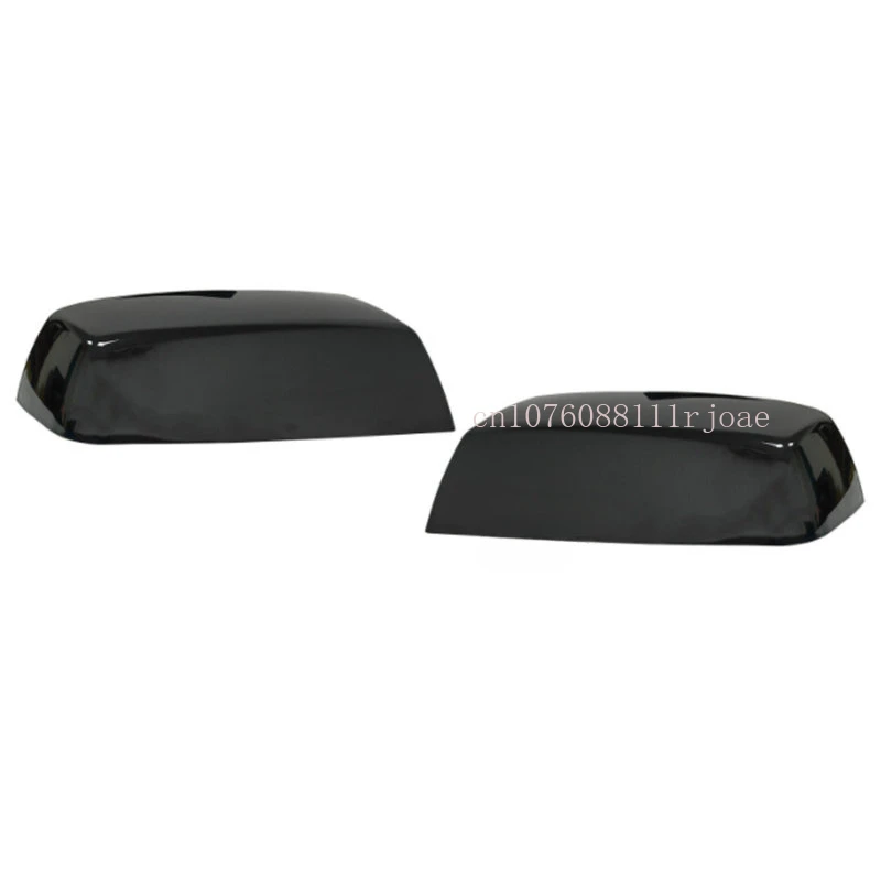 2pcs Black Left Right Rear Mirror Cover Shell Cap For Chevrolet Silverado 1500 2500 3500 2014-2019 for GMC Sierra 1500 2500 3500