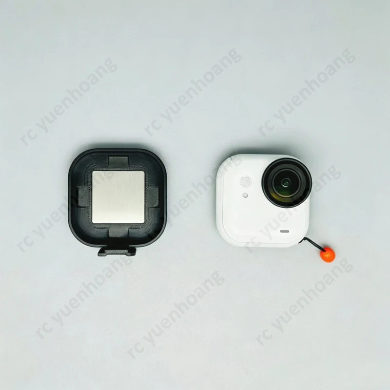 1PCS For Insta360 Go Ultra Camera Hot Shoe Mount Horizontal/Vertical Shooting Adapter Bracket Dual Position Conversion Base