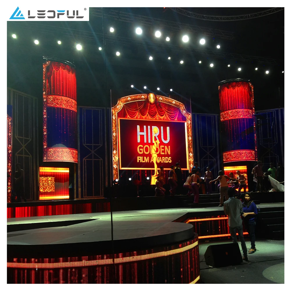 

Large Church Backdrops LED Video Wall Screen Indoor HD P2.6 P2.9 P3.9 LED Display