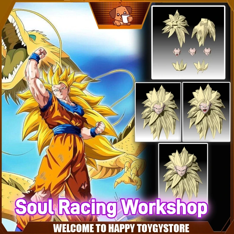 

Sai-Spirit Workshop Dragon Ball Z Super Saiyan3 Vegito Head Аксессуары Аниме Фигурка Коллекция Статуя Подарочные Игрушки