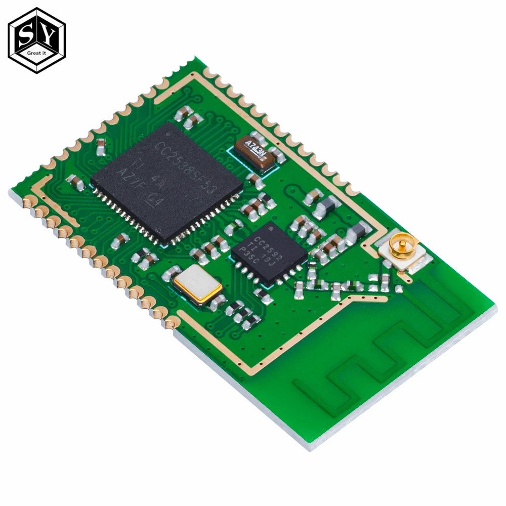 CC2538SF53RTQR CC2538 CC2592 PA Zigbee Wireless Module CC2538SF53 High power 2.4Ghz wireless module for arduino